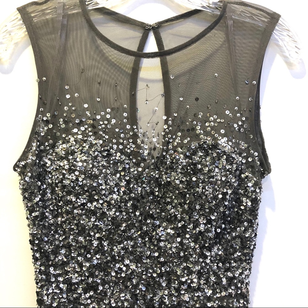 Adrianna Papell sleeveless gown